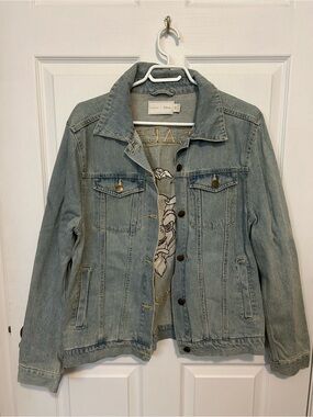 Light Blue Denim Jacket - Disney Beauty and the beast